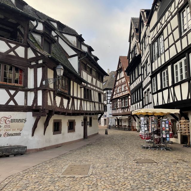 The picturesque houses of Strasbourg