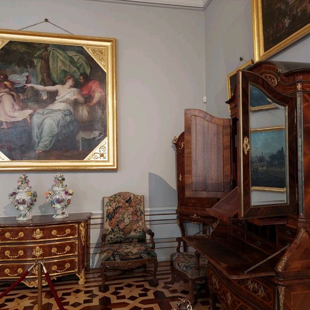 The Wilanów Palace in Warsaw