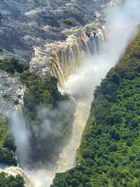Soaring Above the Majestic Victoria Falls: A 