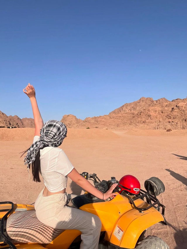 ATV driving in Sinai Desert 🗺️