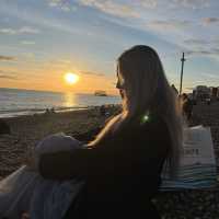 Golden Hour: Falling with Brighton’s Sunset
