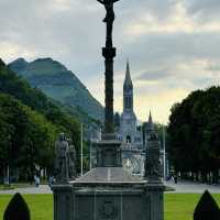 A solemn holiday in Lourdes