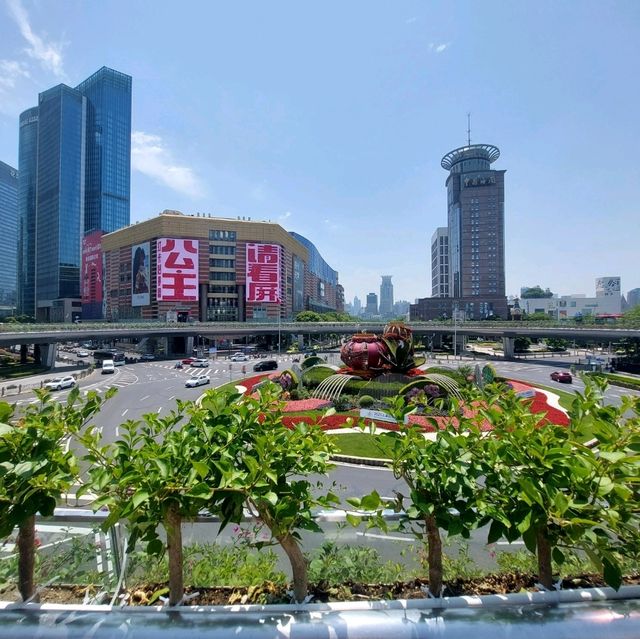 Shanghai, Pudong, a nice modern neighborhood