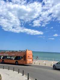 Black Sea and Constanta in Romania