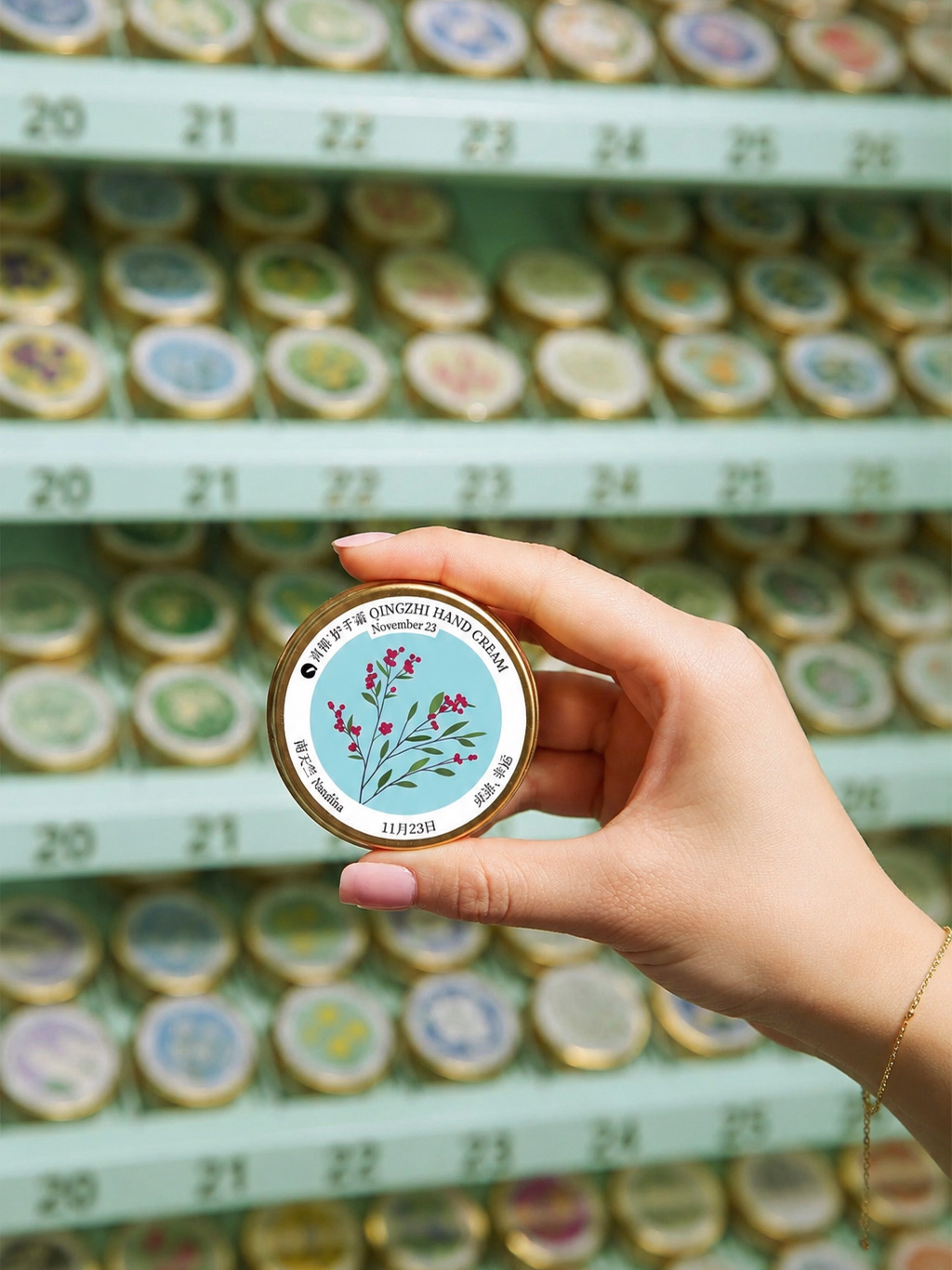 Qingzhi creams are currently super popular in China, and they are chosen... based on your birth date.

Yes, every single day of the year has its own unique design, scent, and packaging. The place actually looks more like an art gallery or a high-end perfume boutique than a standard skincare shop.
⸻

🌸 What makes them so special

The main draw is the "birthday creams" concept.
You look up a birth date and get a custom-designed cream tailored specifically to that exact day.

Many of them feature their own distinct colors, floral themes, and fragrances.

Some of the most popular notes include jasmine, gardenia, as well as fruity and herbal scents.
⸻

🧴 What the creams are actually like

They feel lightweight and absorb quickly—I really loved the texture.

A lot of people buy them not just for the novelty and cute packaging, but because the creams are genuinely hydrating, non-sticky, and perfect for warm, humid climates. Moisturizing my face with them after hitting the beach was pure bliss.
⸻

📍 Where to find it

📍 Address:
Shanghai Huangpu Nanjing East Road No.66

🚇 Subway:

· East Nanjing Road Station
· Lines 2 and 10

The store is located right near the Nanjing Road pedestrian street and The Bund, making it super convenient to drop by while strolling through downtown Shanghai.
⸻

📸 Why the place went viral

Because it literally features:
· an entire wall of creams organized by dates
· a gorgeous pastel interior
· highly photogenic packaging
· that ultimate "Chinese Pinterest" aesthetic

In fact, many people visit just to soak up the vibe and snap some photos.
⸻

💡 My advice

You definitely need to check this out if you're looking to bring back a truly unique souvenir from China for your friends, coworkers, or family.

It's way more interesting than your standard fridge magnets or keychains. Especially when you customize it to match the person's exact birthday.

Qingzhi is a perfect example of how China can turn even an ordinary cream into a full-blown experience. That's exactly why there are always lines out the door and why it's constantly blowing up on social media.
