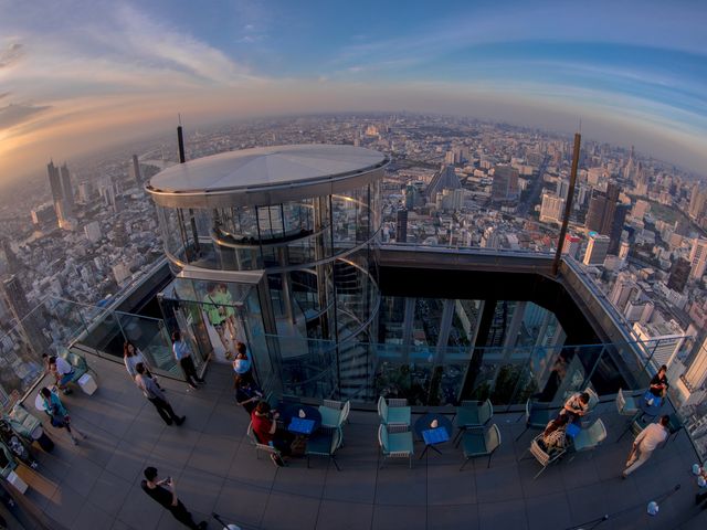 Glass Roof up in the Sky!