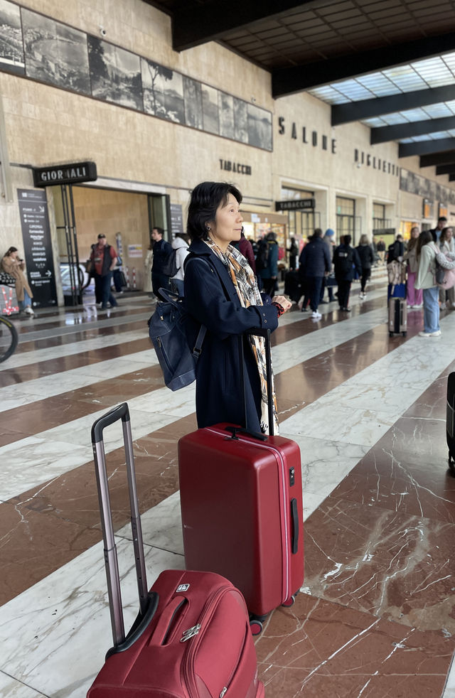 Daughter takes me to see the world - Milan to Florence