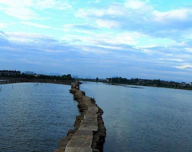長虹臥波，看浙江“最美湖泊”——犭央（Ang）犭茶（Sa）湖