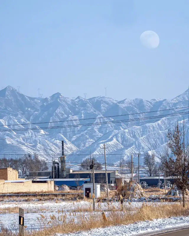 Even Qiao Feng couldn't escape the snowscape of Yanmen Pass!