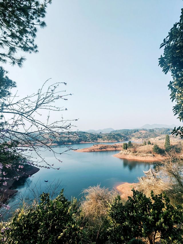 竹里村觀景台，藏在千島湖西南湖區的秘境