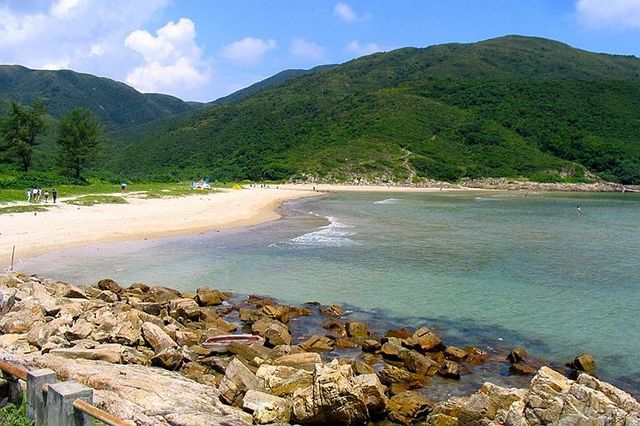 大浪西灣.鹹田灣.赤徑 大浪西灣.鹹田灣.赤徑