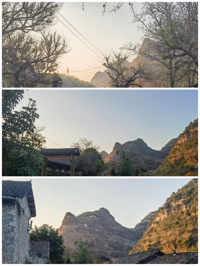 繁花雲貴丨雨補魯天坑石頭村