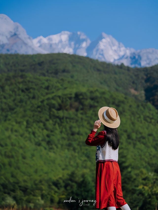 The proper way to experience Lijiang's Dragon Maiden Lake, click to see the guide 👉🏻