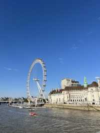 Big Ben and London eye