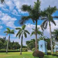 【白鷺洲公園】有廈門標誌性雕像，可以餵鴿子，賞燈光秀