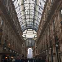 Day walk through the Galleria of Milan 