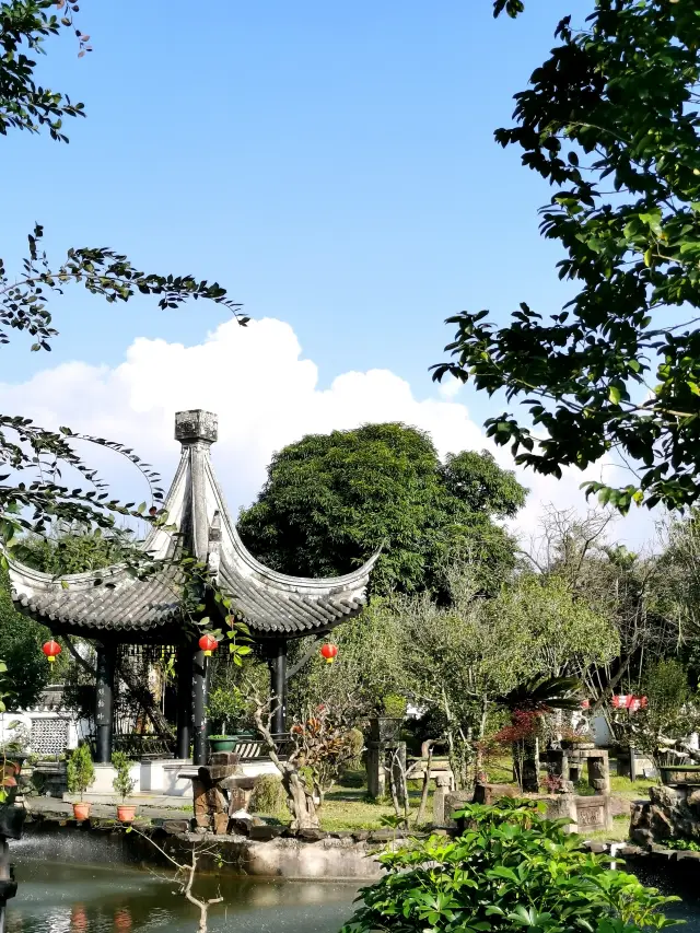 嶺南最大的私家園林--中山詹園。