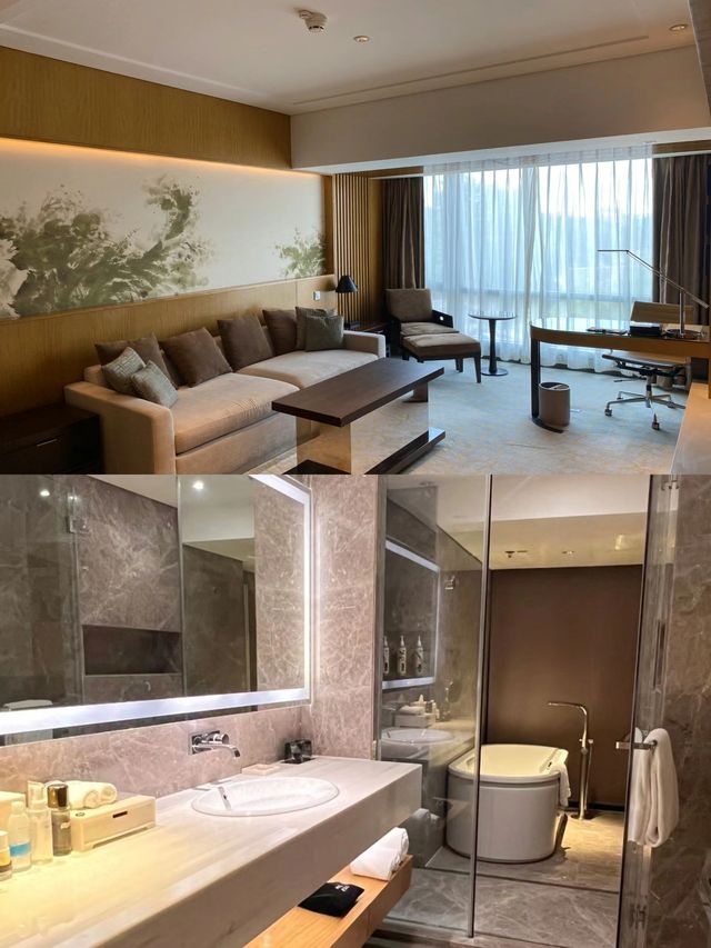北京金茂萬麗酒店——觀賞故宮一河之隔。