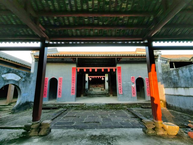 廣西平南中團古村。