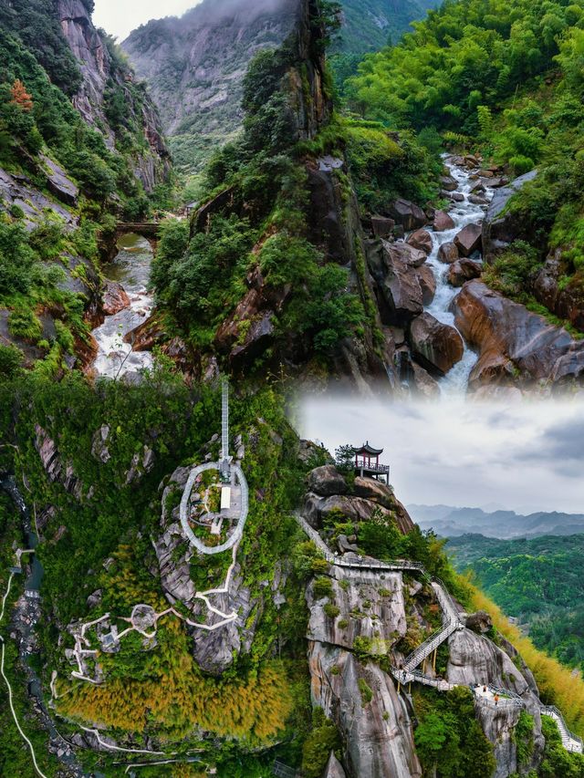 探秘浙南小黃山：蛟龍大峽谷的隱世之美。