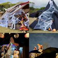 Spooky Halloween Attractions In the Haunted house
