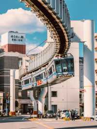 答應我去鎌倉一定別錯過空中倒掛電車。