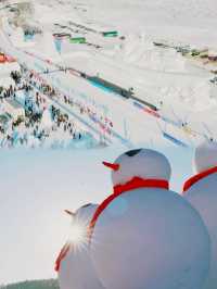 玩雪的心已經達到巔峰·快點來淨月潭滑雪吧。