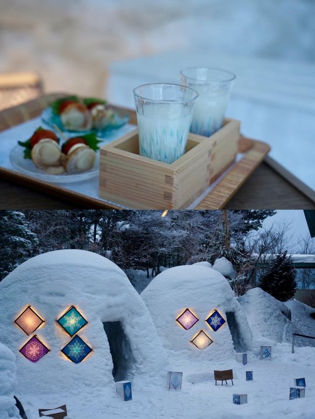 雪景溫泉的浪漫在此刻具像化！