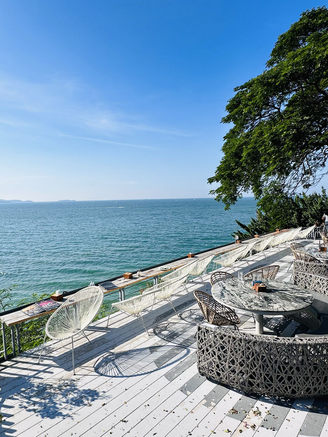 鳥巢式海景餐廳，泰國芭堤雅