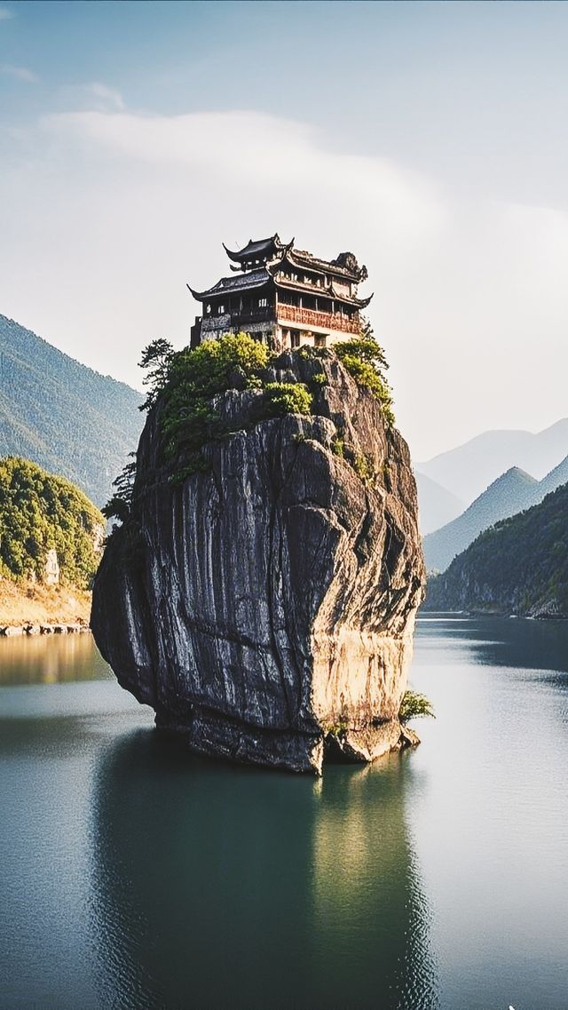 長江明珠——重慶石寶寨：歷史與自然交織的瑰寶