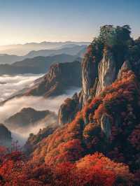 春天的光霧山是可以封神的