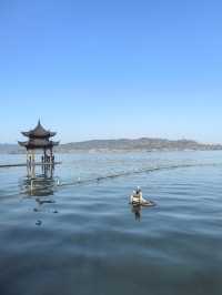 杭州西湖嘅春天景色