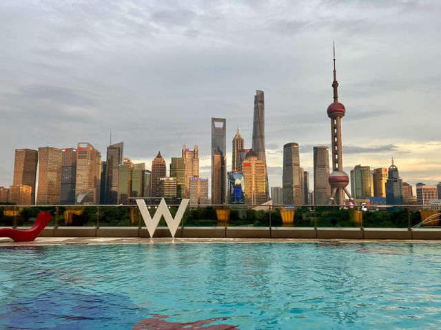 上海外灘W酒店游泳體驗記🏊‍♀️