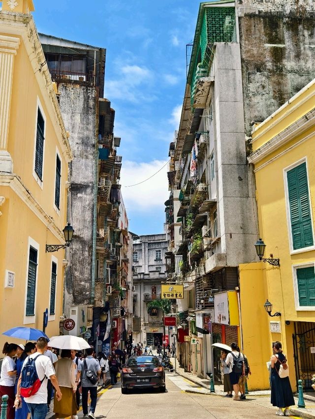 從香港出發 漫遊澳門葡式建築拍攝路線 