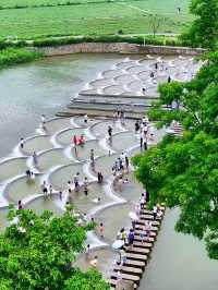 崇左明仕田園：山水畫卷裡的清涼水天堂