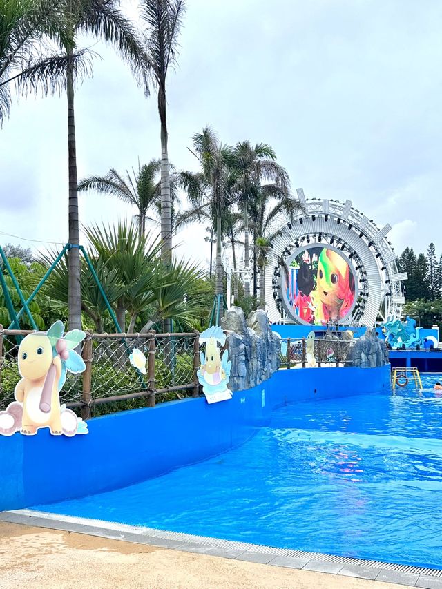 奶龍突襲汕頭中海黃金海岸水上樂園！ -
