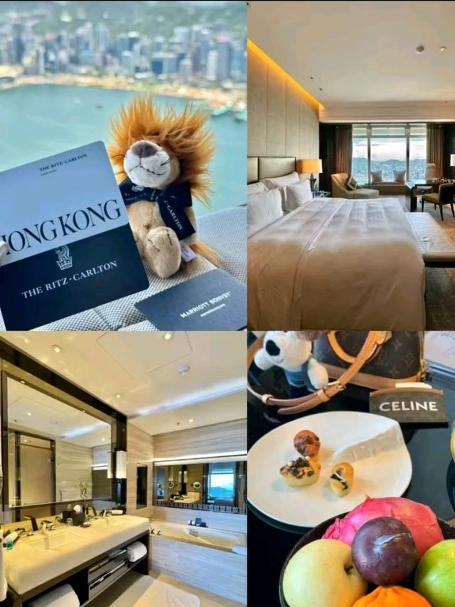 In Hong Kong! Stayed at the Ritz-Carlton 5 times! So amazing! 🇭🇰
