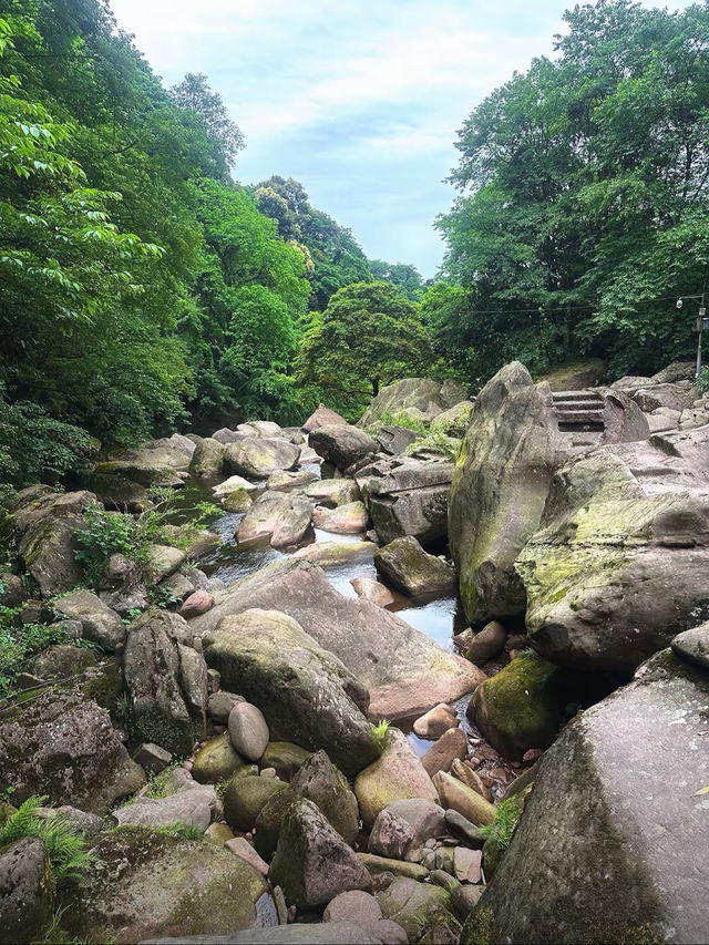 成都天台山｜川西秘境｜避暑玩水天花板！