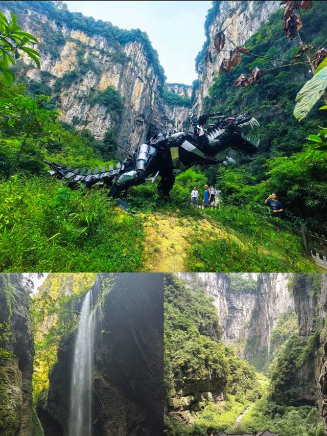 「武隆實測！天龍橋‘大拇指’機位，朋友圈點讚破百」