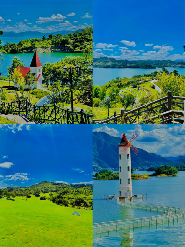 千島湖騎行道YYDS，一邊是湖 一邊是山，美到不想踩油門
