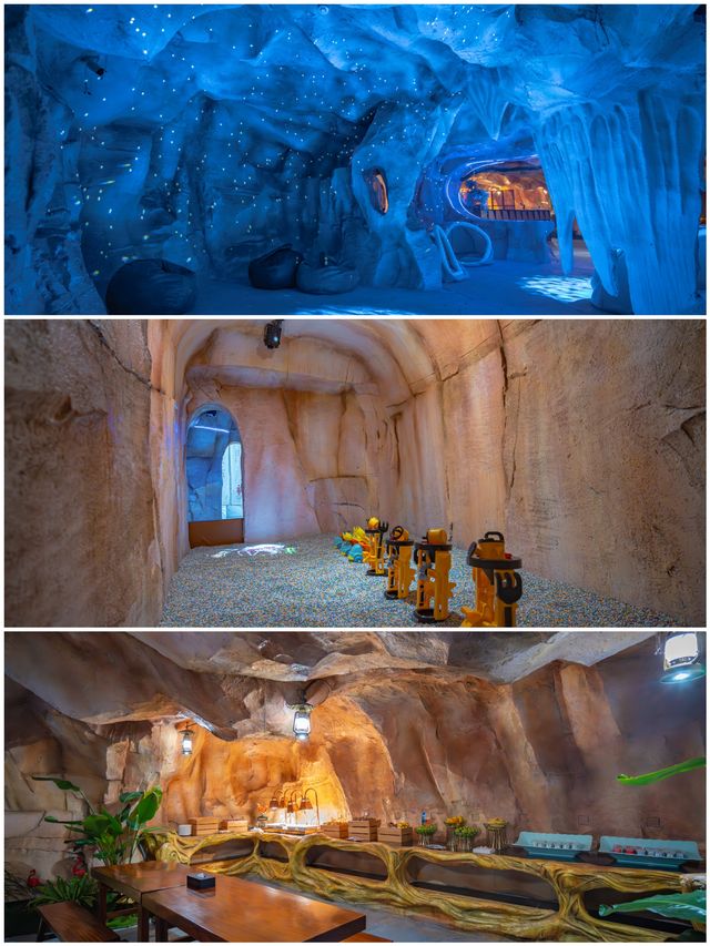 在千島湖帶娃住洞穴湯泉，直接躺平