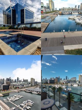 Melbourne Harbour Secret Apartment: Comfortable Modern Waterfront Experience