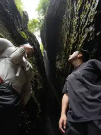 真的絕穿越到古代的百丈飛瀑