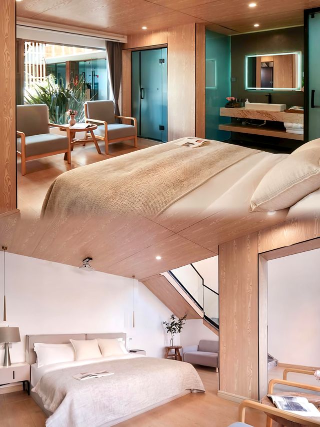 瀘沽湖封神民宿！推窗就是整片藍朴墅全湖景Villa太絕了