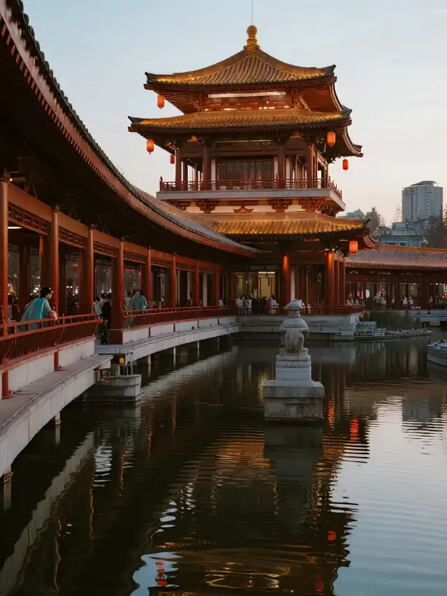 西安大唐芙蓉園｜親子夜遊夢回大唐