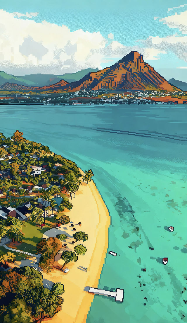 我在這片天堂島嶼,記錄了最真實的毛里裘斯《像素版》 我在這片天堂島嶼,記錄了最真實的毛里裘斯《像素版》