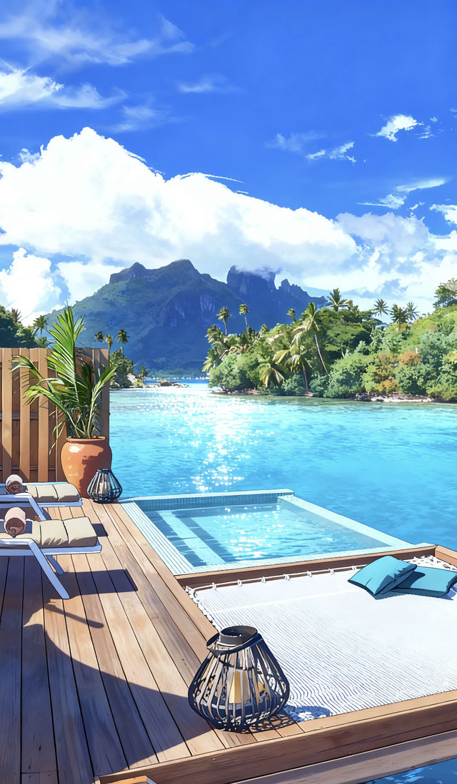 波拉波拉島深度遊｜墜入藍色烏托邦的神仙體驗《動漫版》