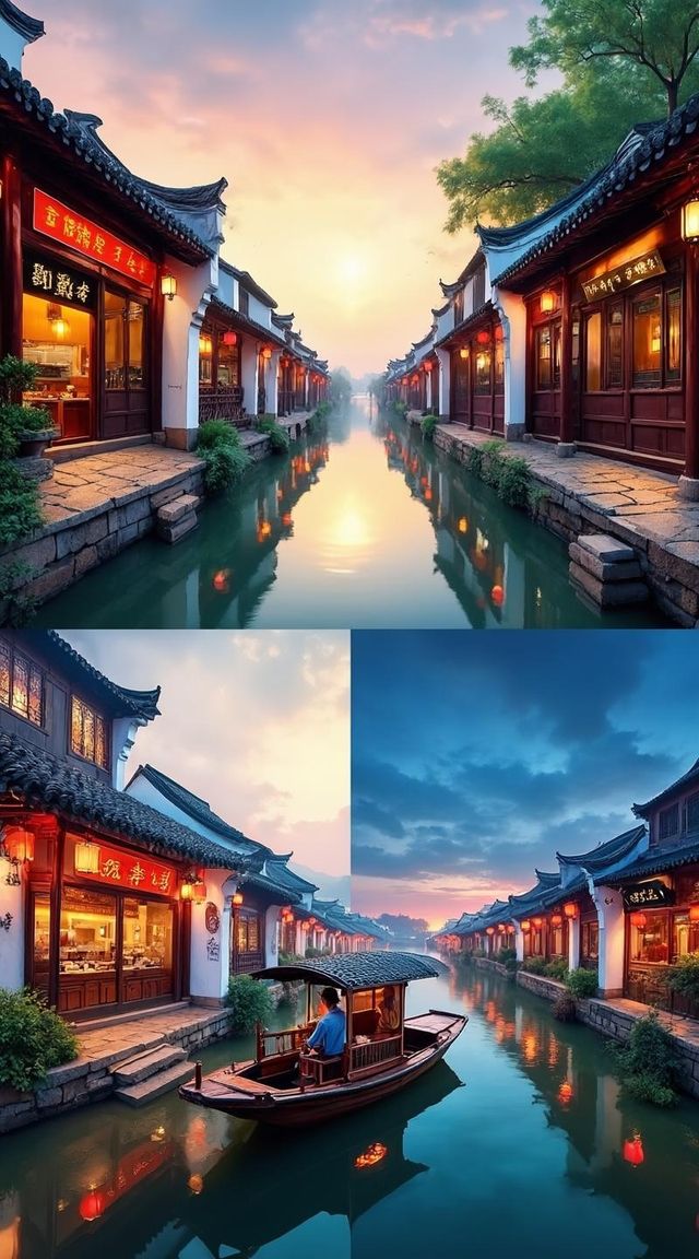 江南夜景美如畫 江南夜景美如畫