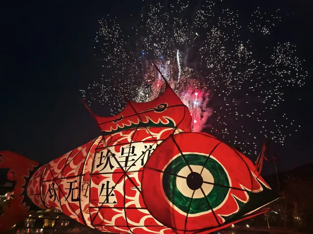 呈坎打卡|月下魚燈 徽州一夢 呈坎打卡|月下魚燈 徽州一夢