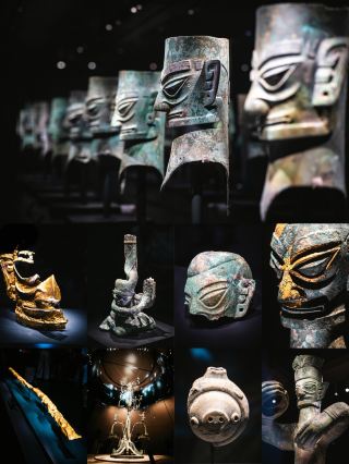 Four national treasures that cannot leave the country are letters from the ancient Shu people to the gods